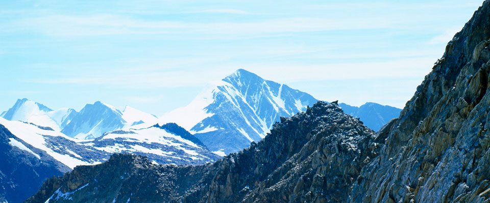 Montagne innevate in Val Senales