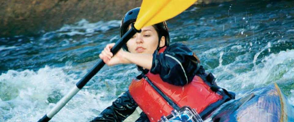 Kayak sui torrenti in Val Senales