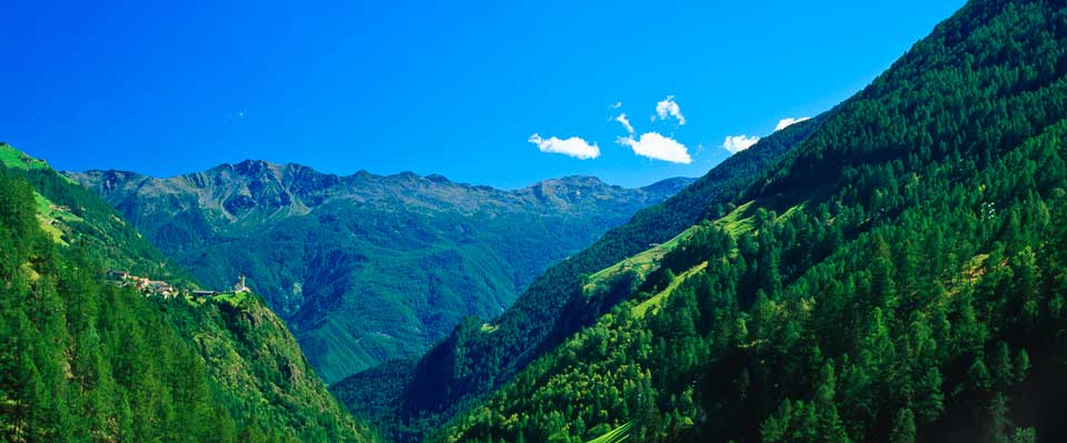 Paesaggio della Val di Fosse in Alto Adige