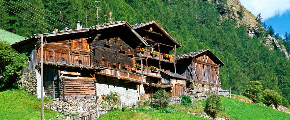 La Val Senales e i suoi masi centenari